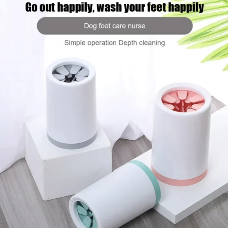 Dog Paw Cleaner - Cangkir pembersih kaki hewan otomatis, cangkir