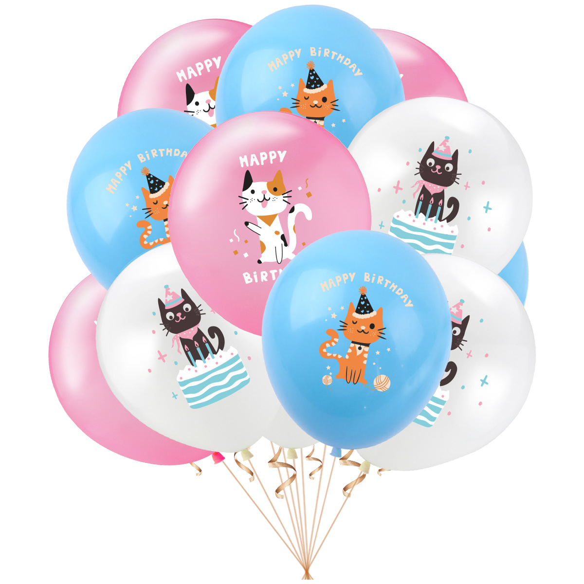 Pet Supplies Discount - Balon lateks kucing anjing kartun 12