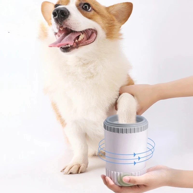 Dog Paw Cleaner - Cangkir Pembersih Kaki Anjing Portabel Otomatis