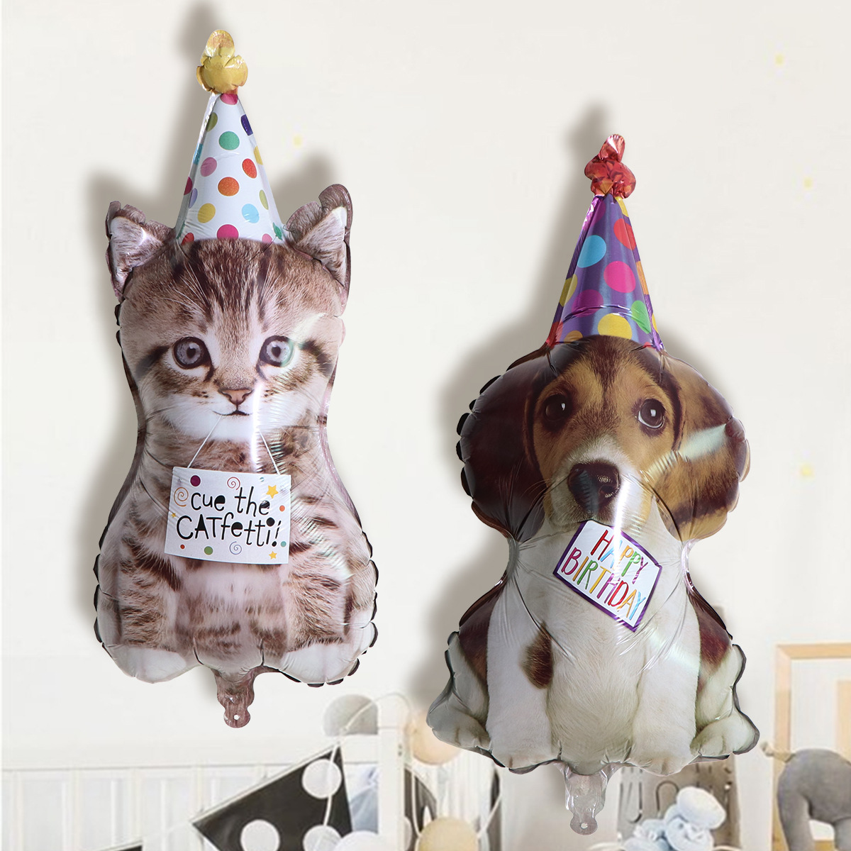 Pet Supplies Discount - 2 Buah Balon Topi Ulang Tahun