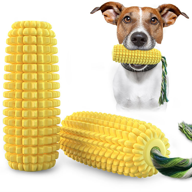 Pet Supplies Amazon - Mainan Sikat Gigi Anjing Berbentuk Jagung
