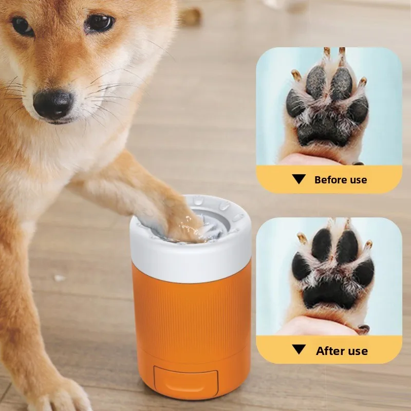 Dog Paw Cleaner - Cangkir Pembersih Kaki Hewan Peliharaan Semi