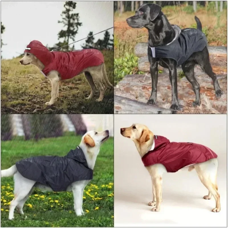 Jaket hoodie tahan air anjing  - Dog Raincoat ulasan dan harga