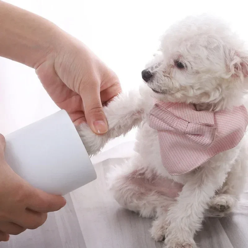 Cangkir pembersih kaki hewan o - Dog Paw Cleaner ulasan dan harga