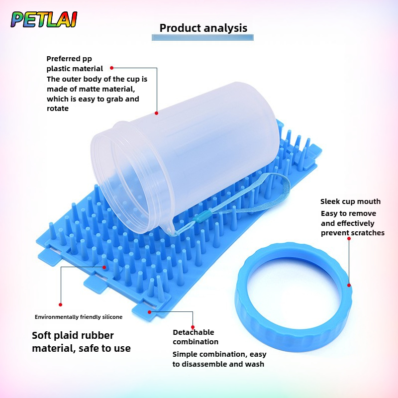 Cawan Pembersih Kaki Anjing Ku - Dog Paw Cleaner ulasan dan harga