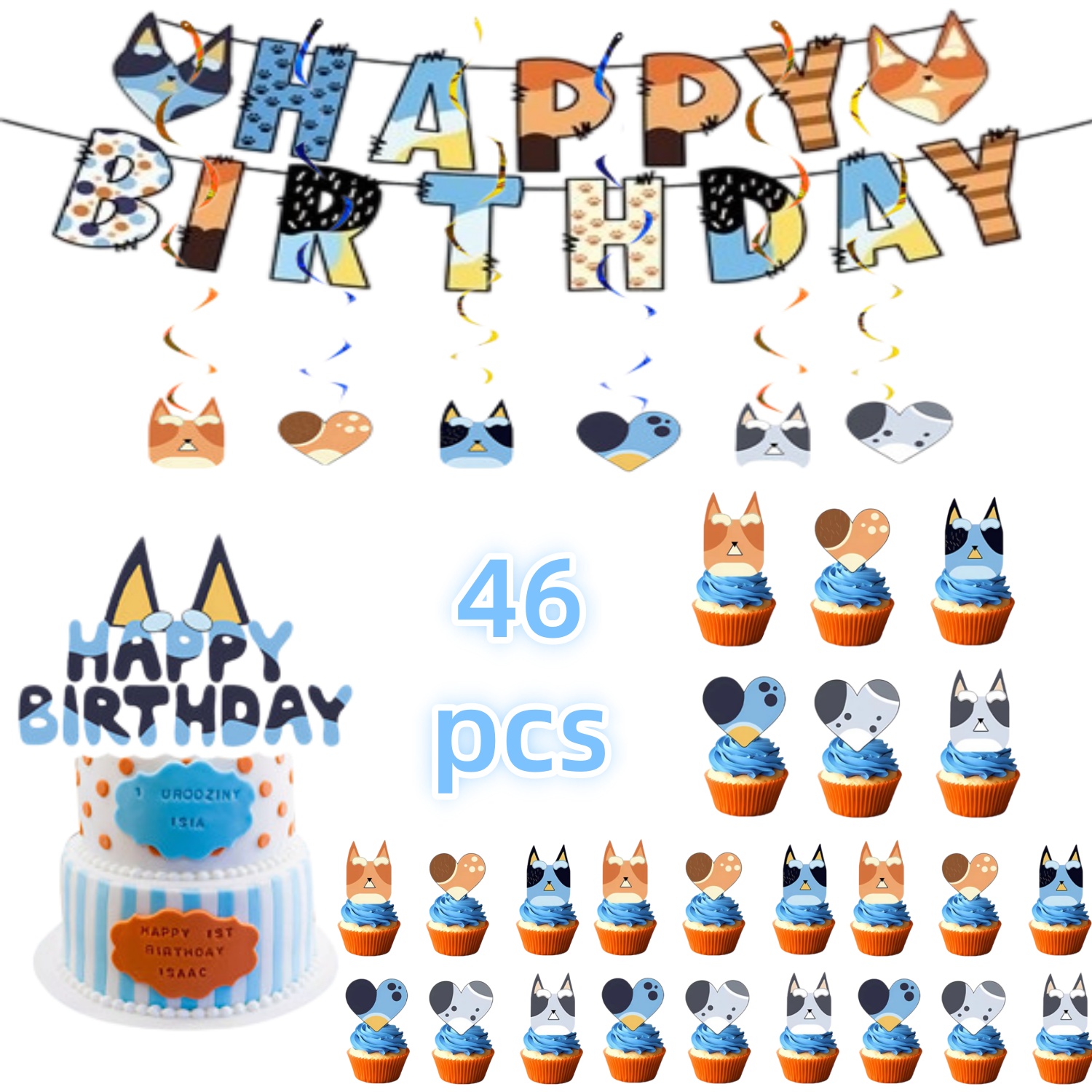 Set Perlengkapan Pesta Ulang T - Pet Supplies Discount ulasan dan harga